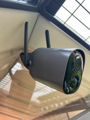 Hatching Time Coop Cam. Camera close up can be seen in image mounted on coop.