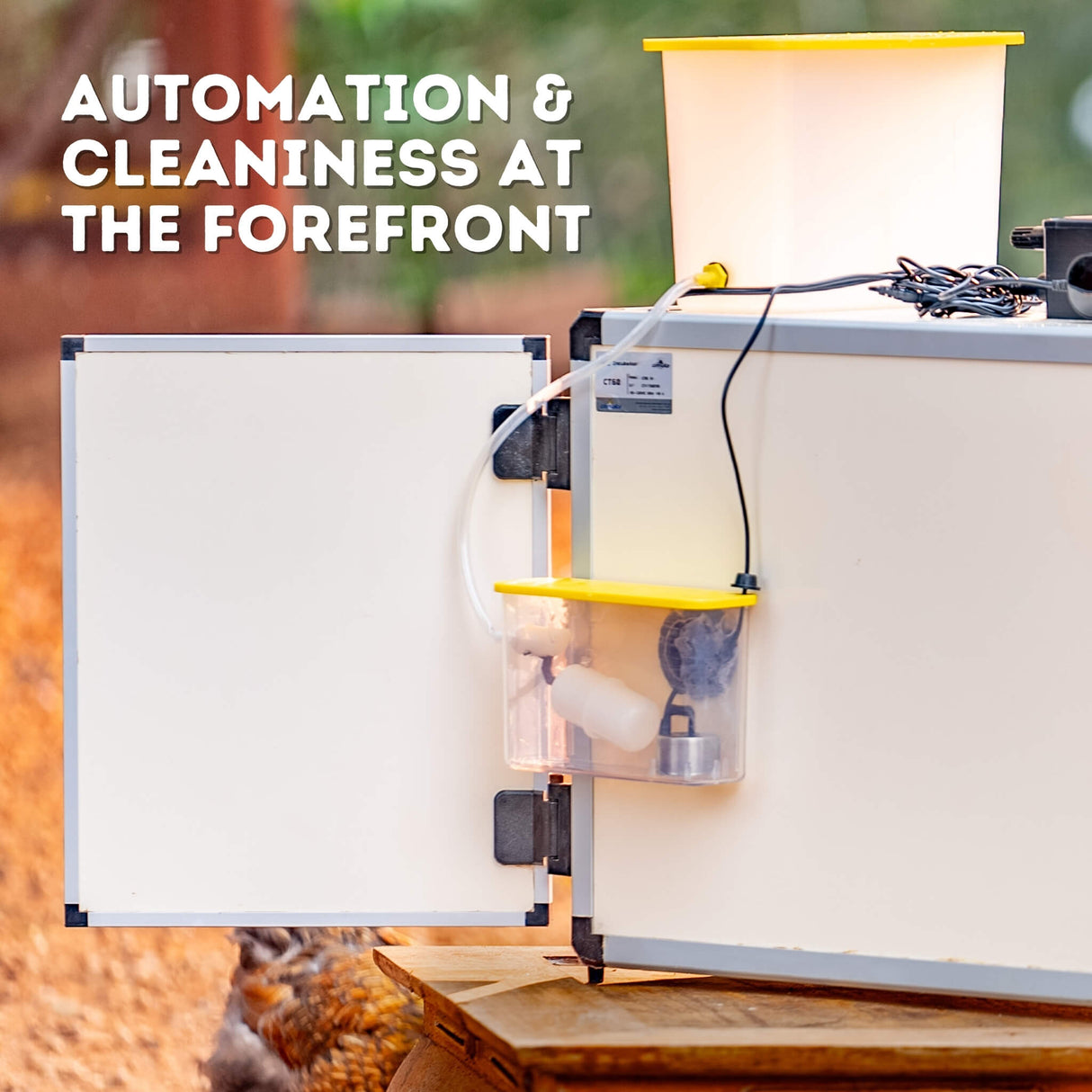 240 Eggs Incubator Kit (180 Set + 60 Hatch)