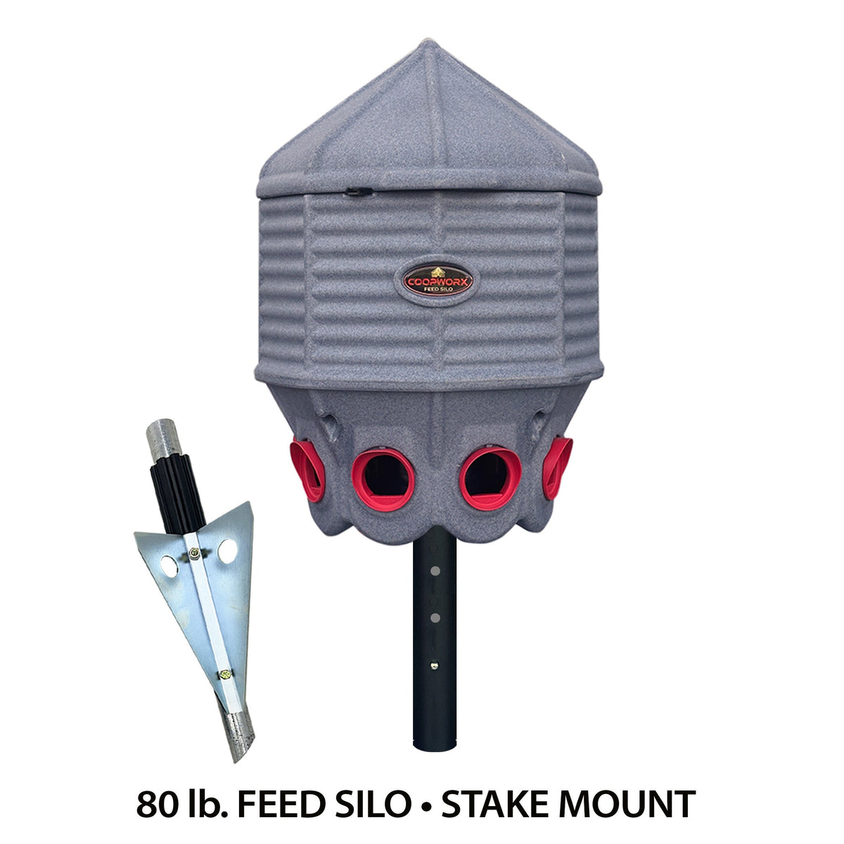 CoopWorx Feed Silo - 80 lb