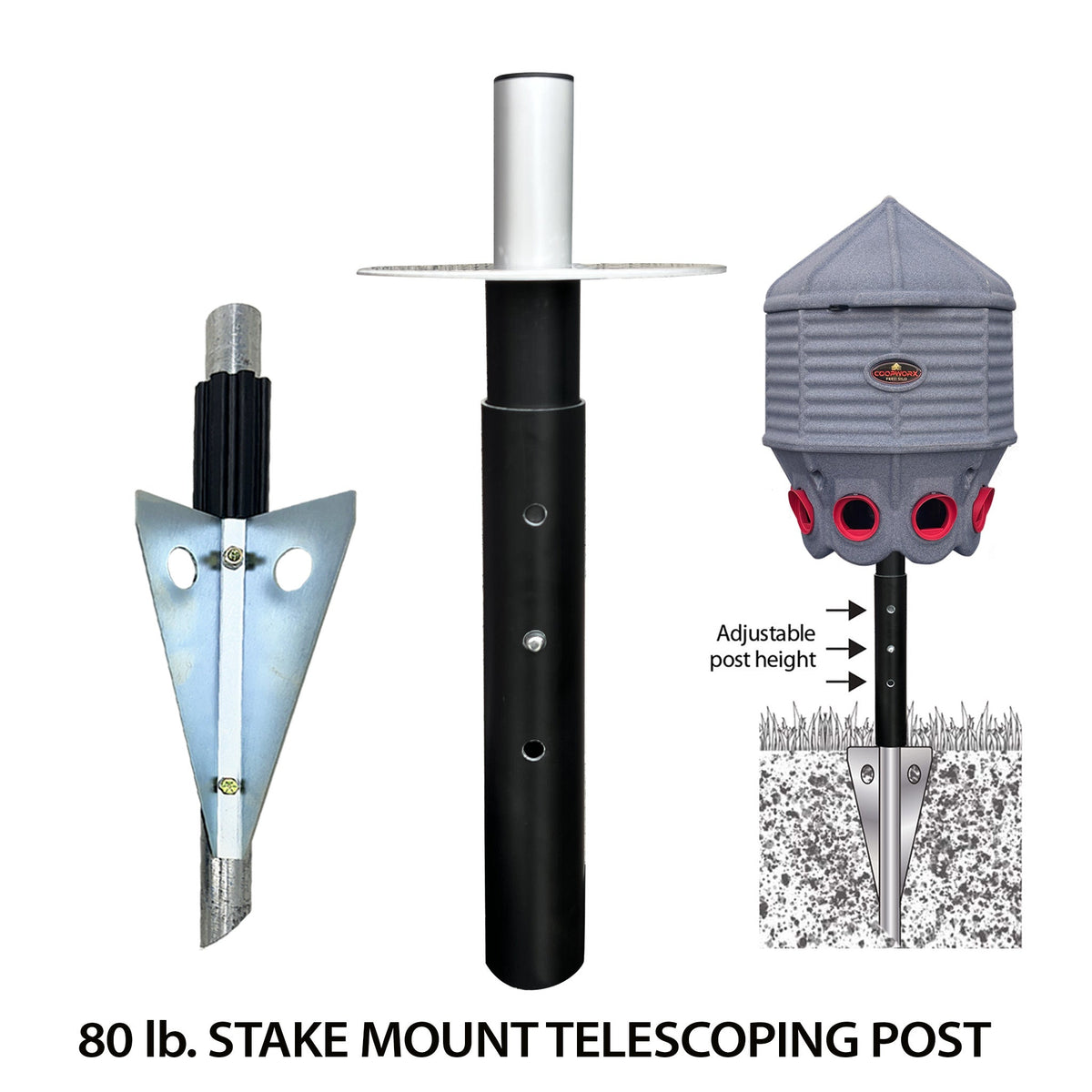 CoopWorx Feed Silo - 80 lb