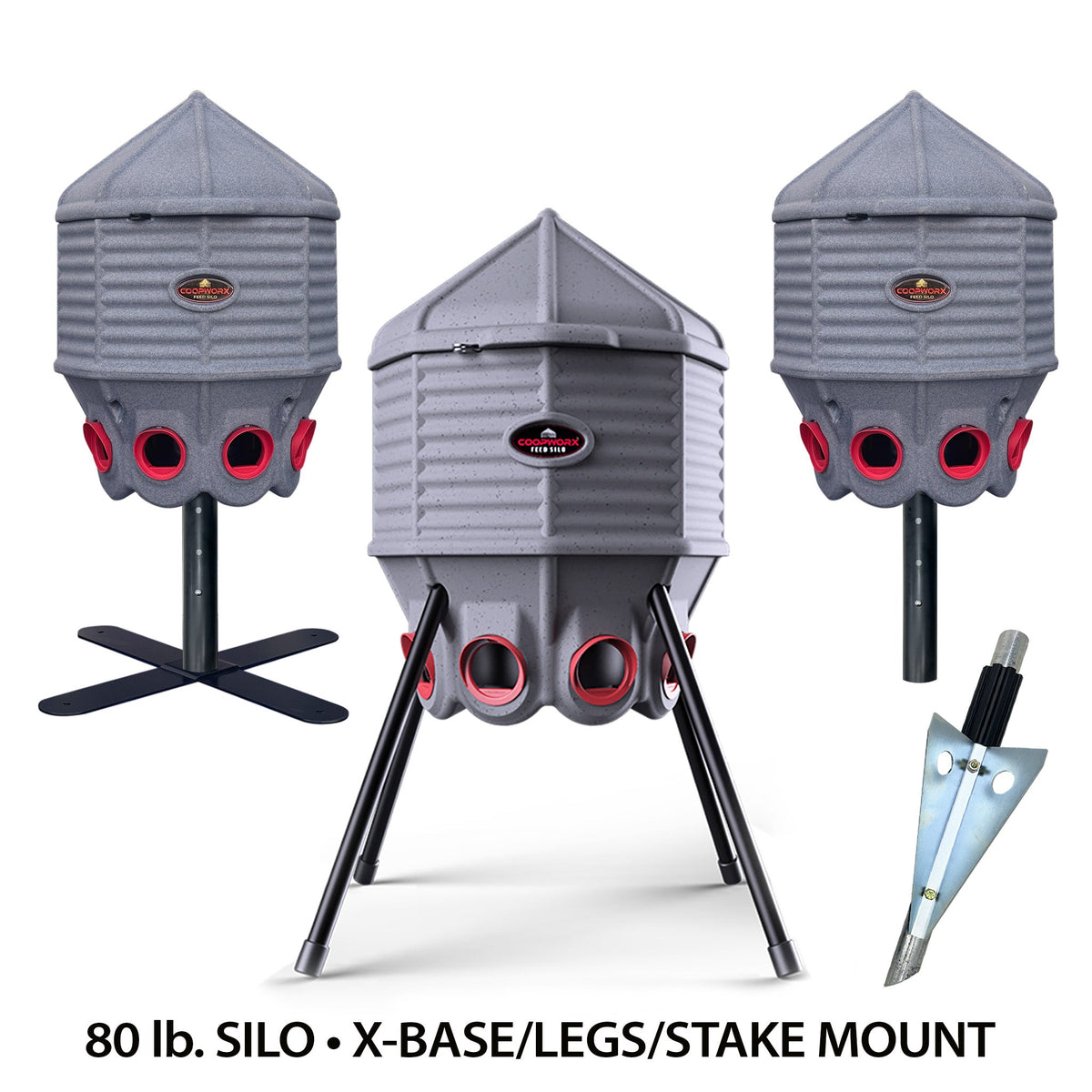 CoopWorx Feed Silo - 80 lb