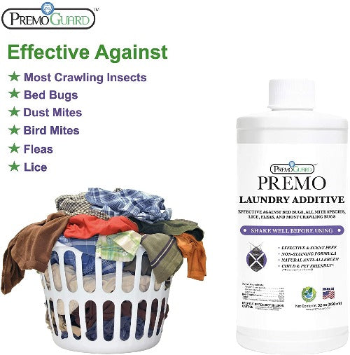 Bed Bug & Mite Laundry Additive by Premo Guard