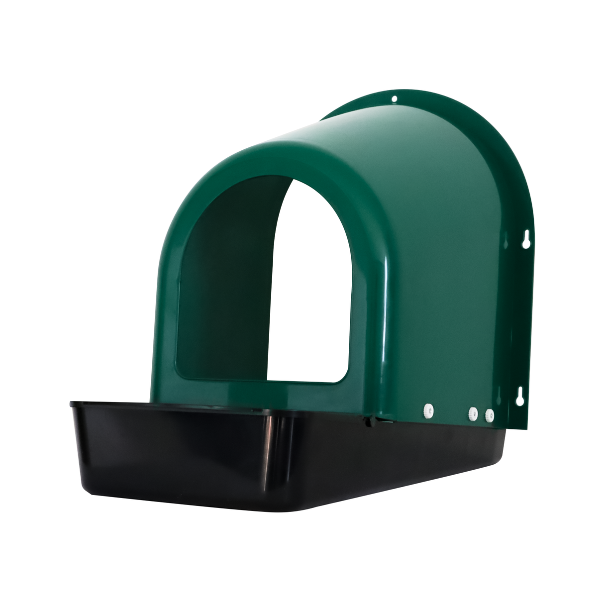 EggHouse roll-out plastic nesting box wall mount for 5 hens with egg tray