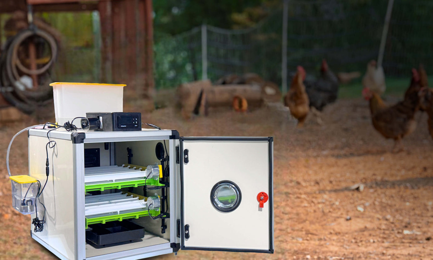Explore incubators for chicken, quail, turkey, duck, and goose eggs with features like automatic turning, digital controls, and large capacity for better hatch rates.