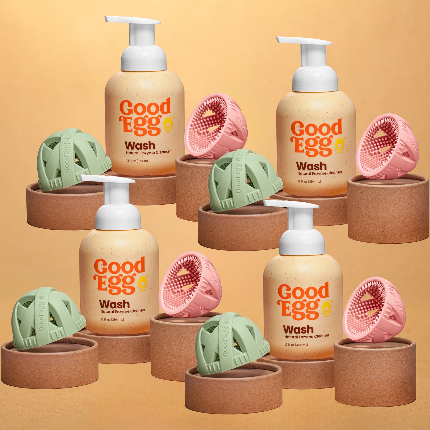 Good Egg Stuff Flock Family 4 Pack