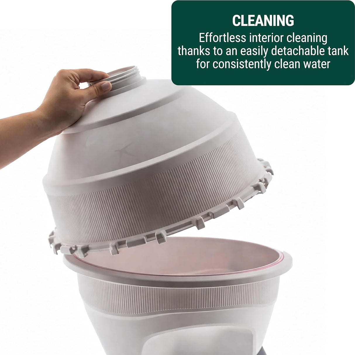 The Optimus Poultry Drinker - 6 Gallon is easy to clean