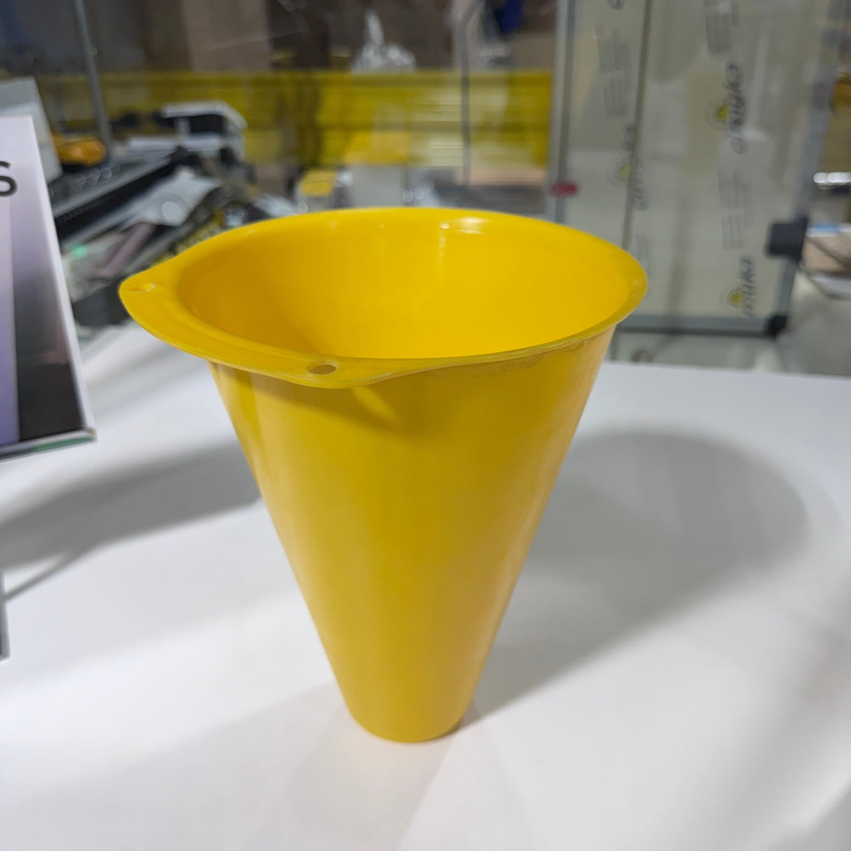 Hatching Time. Partridge cone upright on table.