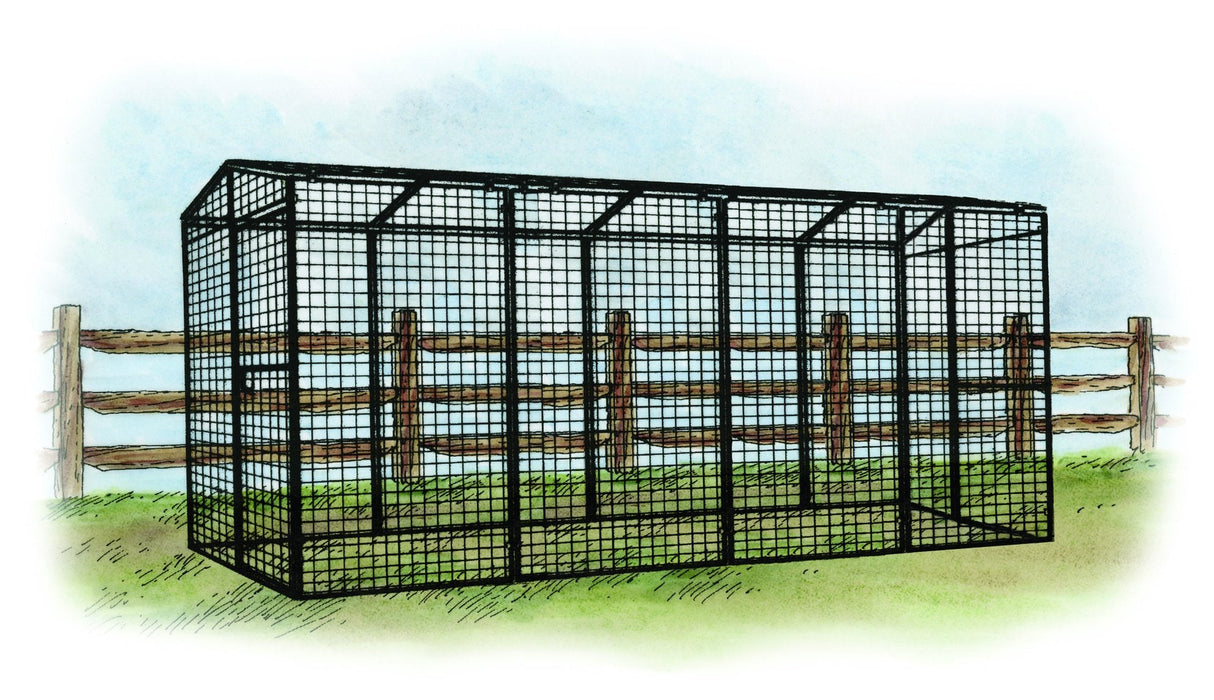 Walk-In 15 ft. Chicken Run