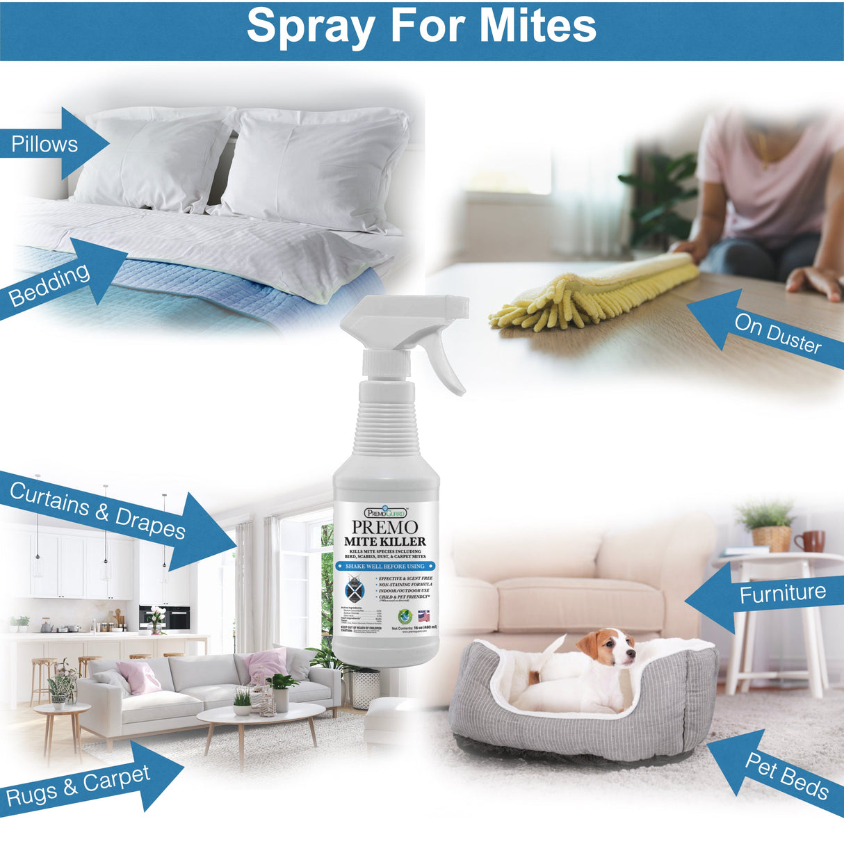 Mite Killer Spray by Premo Guard