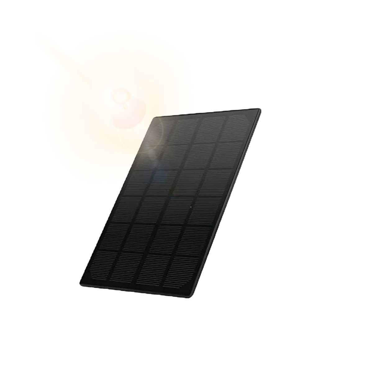 Solar panel for powering outdoor poultry equipment in sunlight