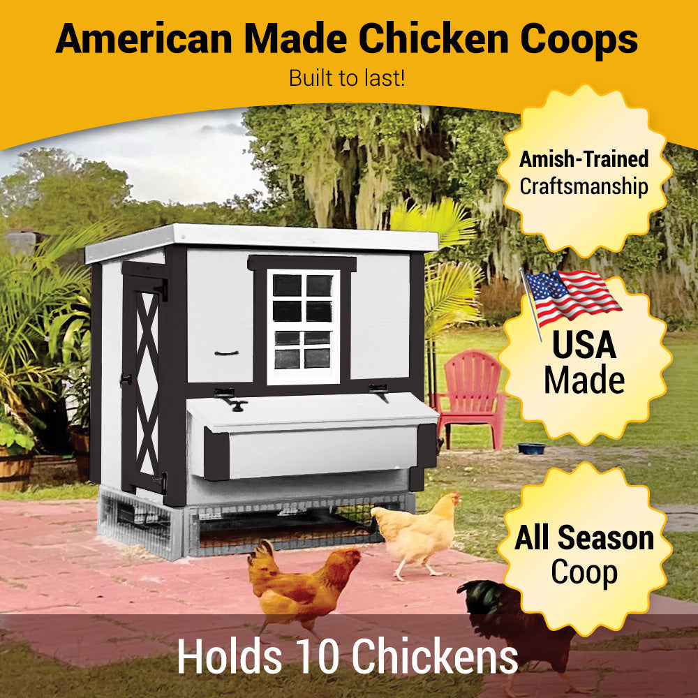 Chicken Coop - Medium (Up to 10 Chickens)