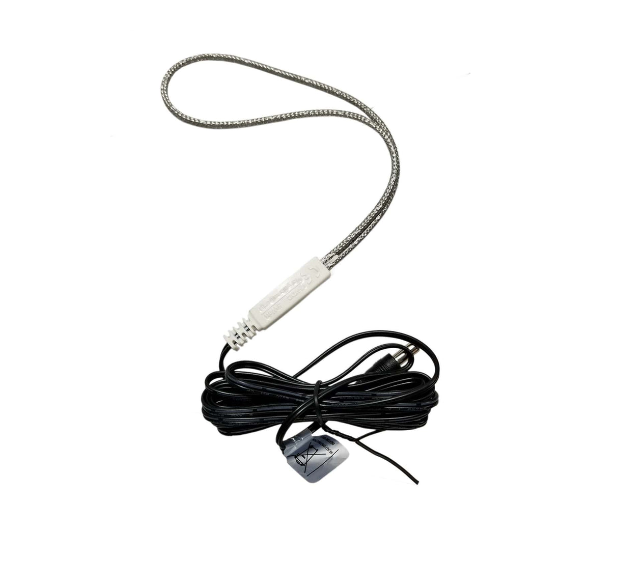 12W poultry drinker heater cable with stainless steel coating and 12V safe power system for preventing frozen water