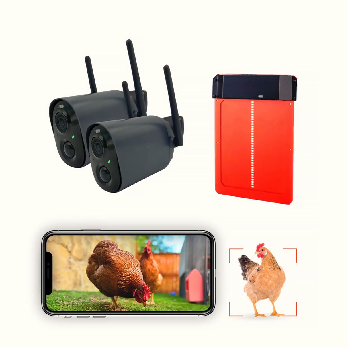 Smart Coop Kit - Monitor & Secure Your Flock