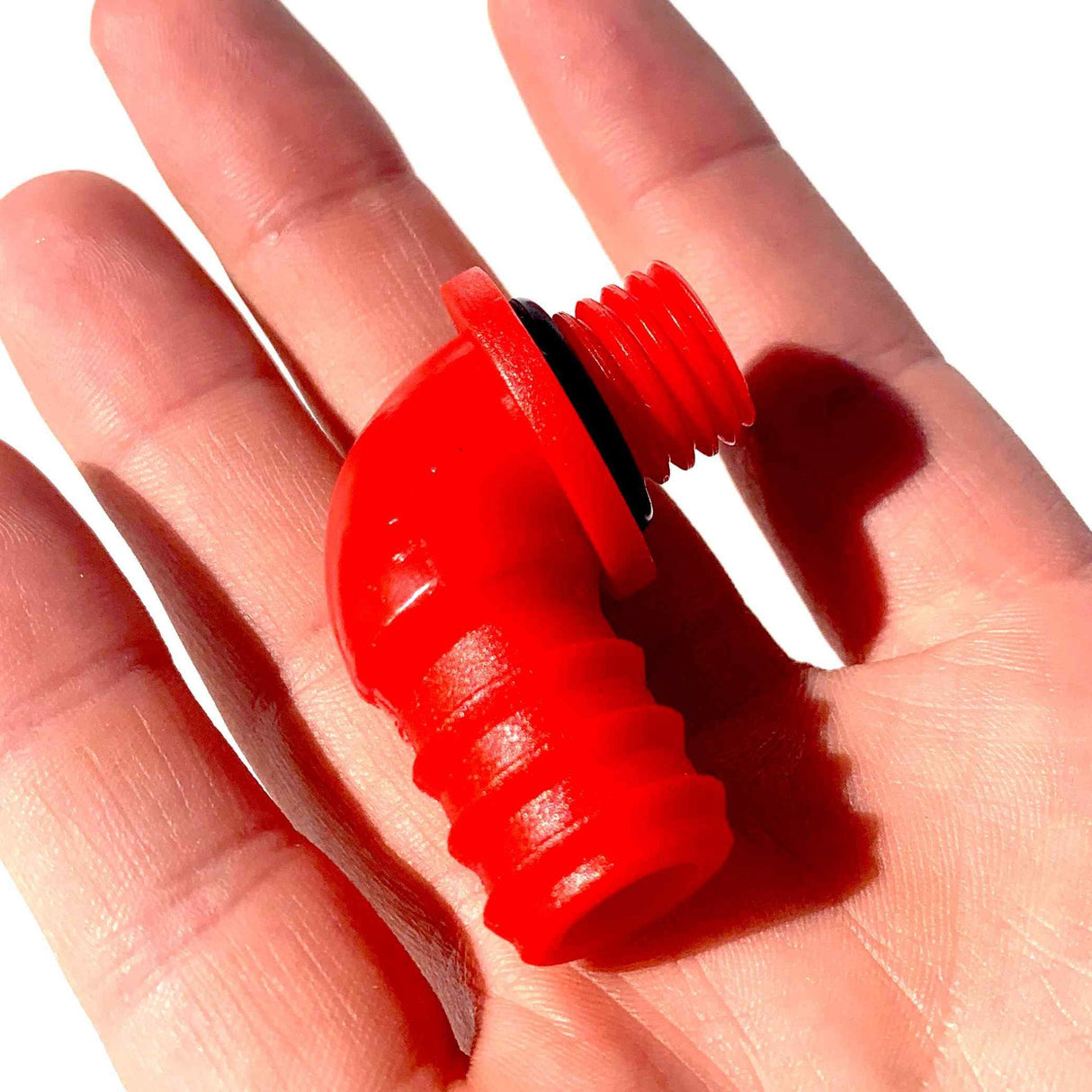 Hatching Time Cimuka. Hand holding Filter