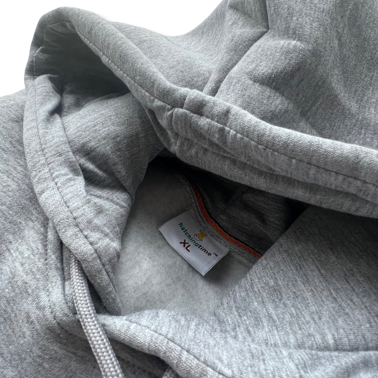 HatchingTime Hoodie Gray Front Hood