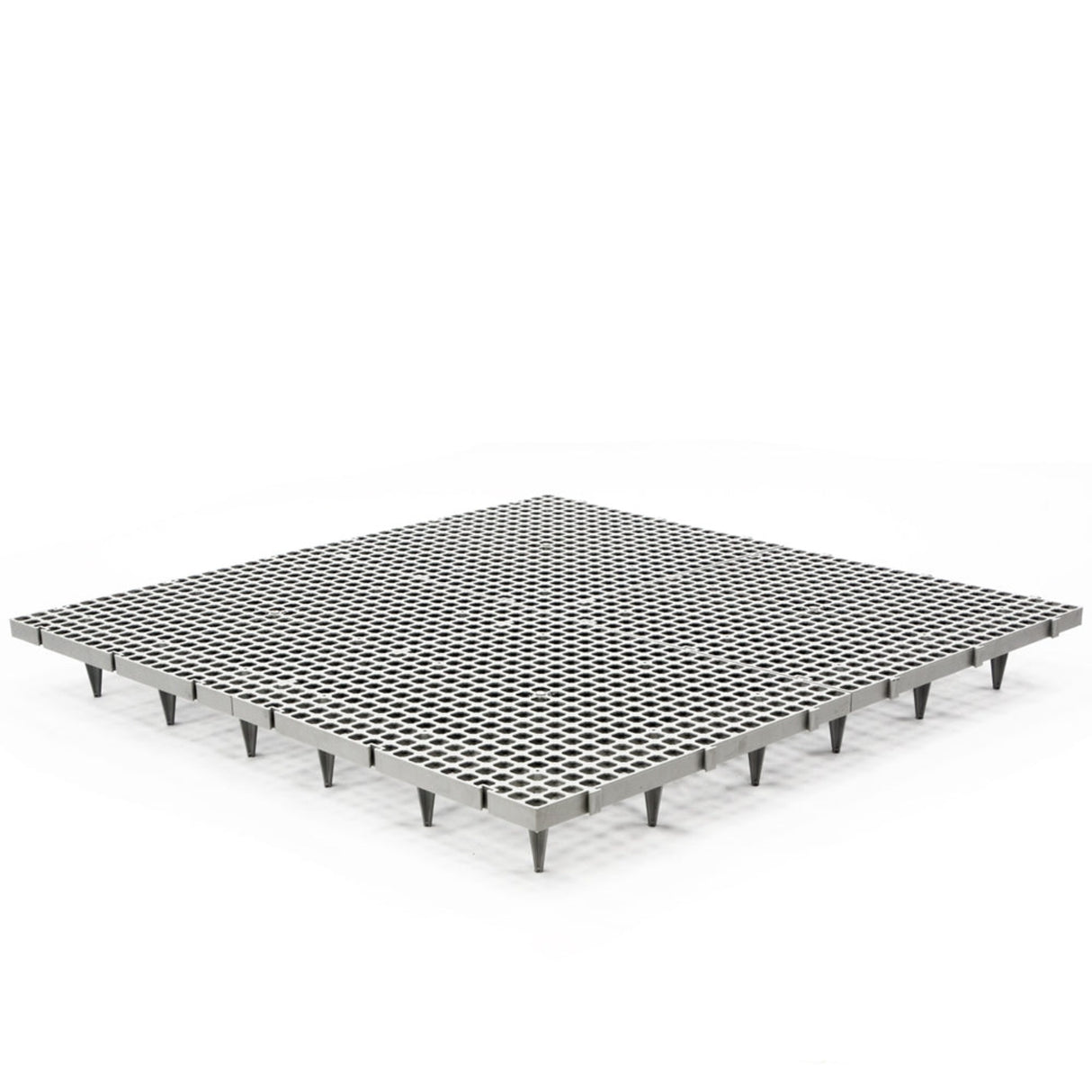 Hatching Time. Slat flooring is assembled in a square to show larger area.
