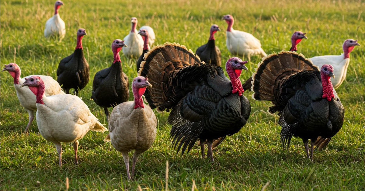 How to Raise Turkeys: A Complete Guide to Raising Turkeys for Meat and Eggs