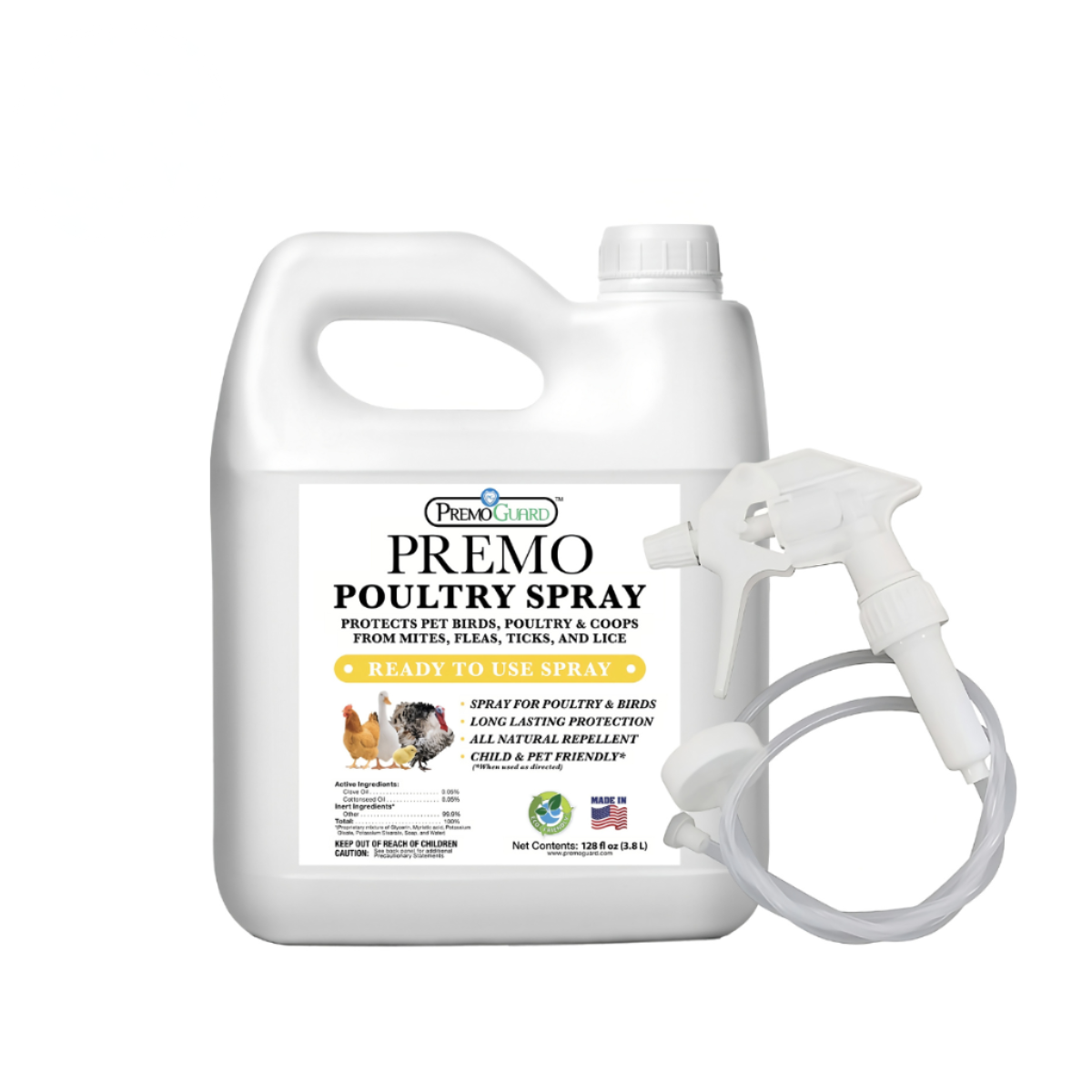 Natural Poultry Spray by Premo Guard