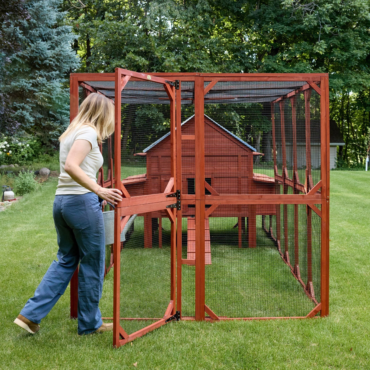 Chicken Coop for 15-18 Chickens - Brahma Large Coop w/ Run Options