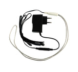16-inch poultry drinker heater cable 12W stainless steel coated with 12V adapter