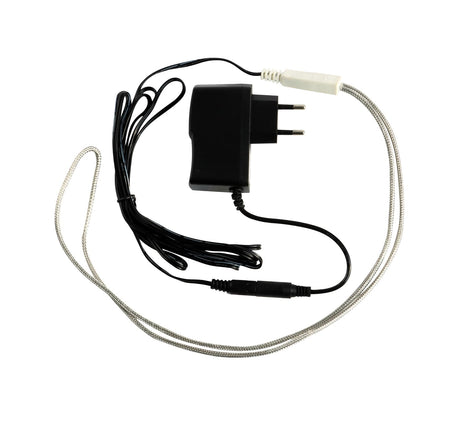 16-inch poultry drinker heater cable 12W stainless steel coated with 12V adapter