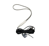 12W poultry drinker heater cable with stainless steel coating and 12V safe power system for preventing frozen water
