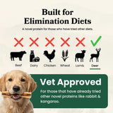 Deer Skin Strips - Dog Treats