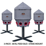 Silo Feeder (80 lb) - 3 Pack