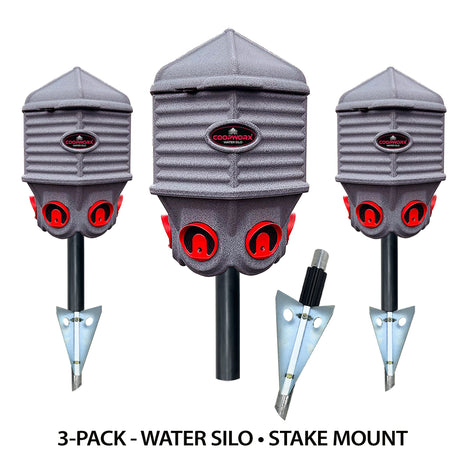 Silo Waterer (8 Gallon) - 3 Pack