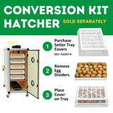 470 Egg Incubator Kit (350 Set + 120 Hatch)
