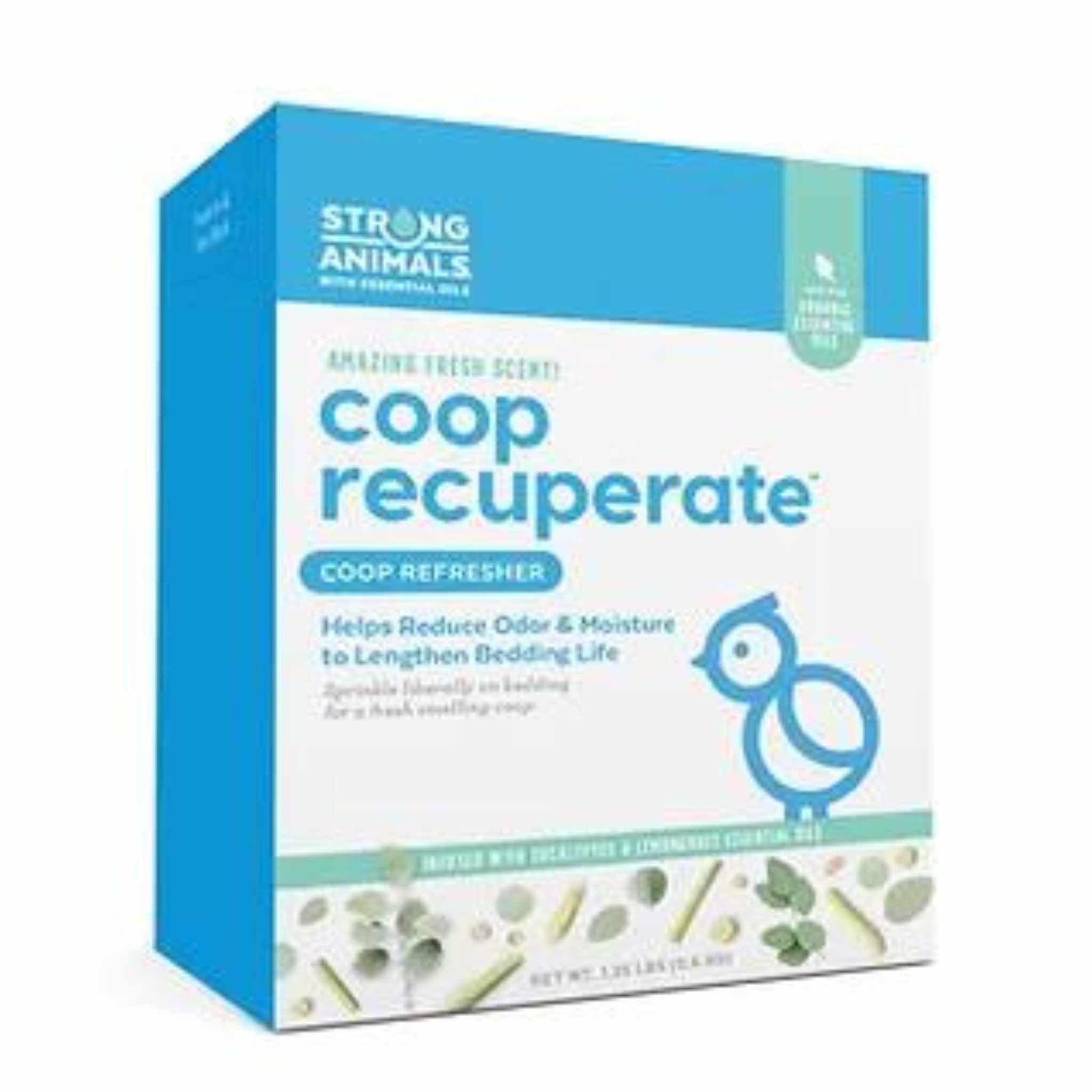 Hatching Time Strong Animals. Coop Recuperate coop refresher can be seen. Helps reduce odor and moisture.