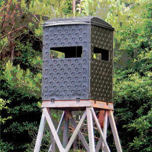 4x4 Hunting Blind front view
