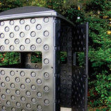 4x4 Hunting Blind open door
