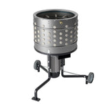 Poultry feather plucker with 50 cm drum and 248 ProB natural rubber fingers on wheeled base