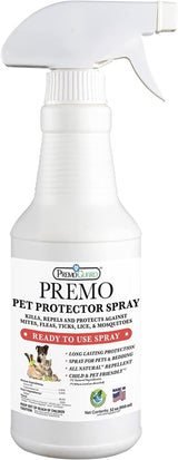 Hatching Time Premo. Pet protector spray can be seen in image.