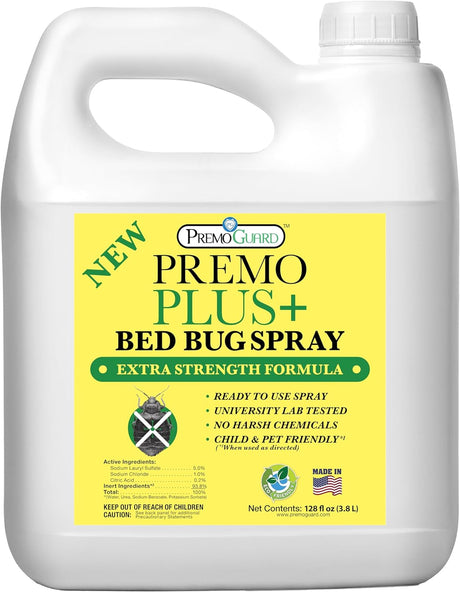 Bed Bug Plus Spray By Premo Guard - 128 oz