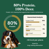 Deer Skin Strips - Dog Treats