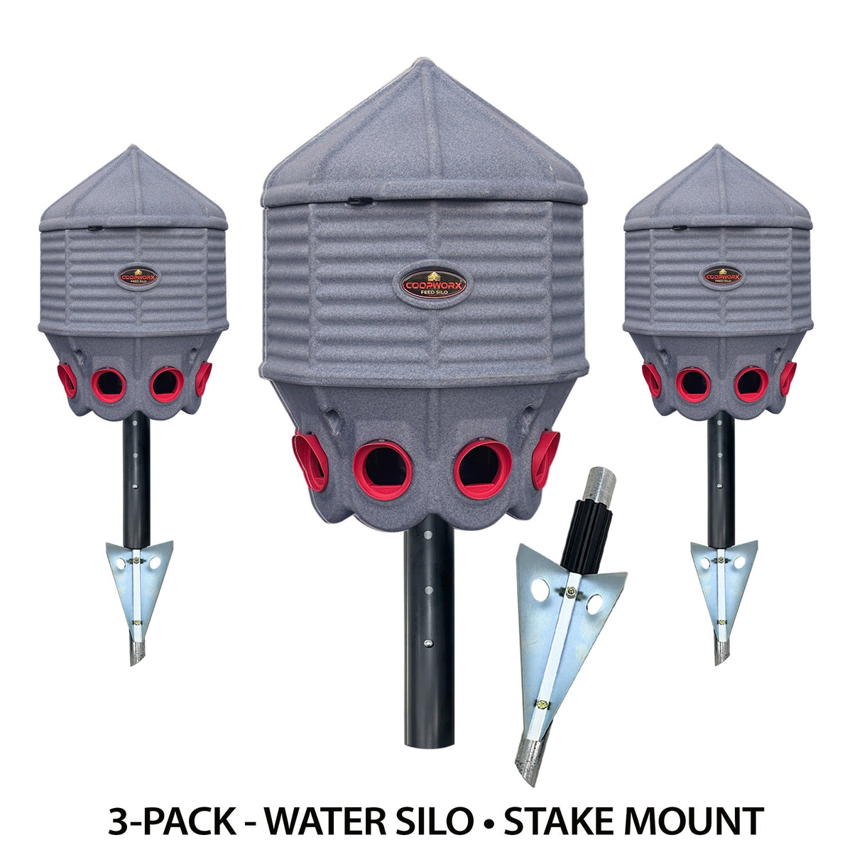 Silo Feeder (80 lb) - 3 Pack