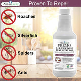Hatching Time Premo. All Purpost pest control concentrate Proven to repel examples of roaches, silverfish, spiders and ants.