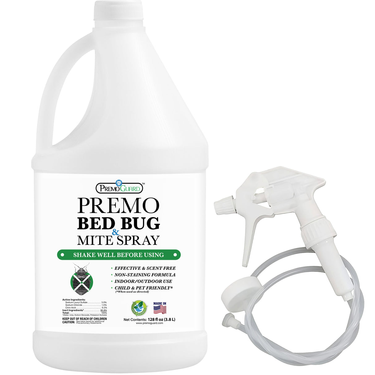 Bed Bug & Mite Killer By Premo Guard - 128 oz close up image
