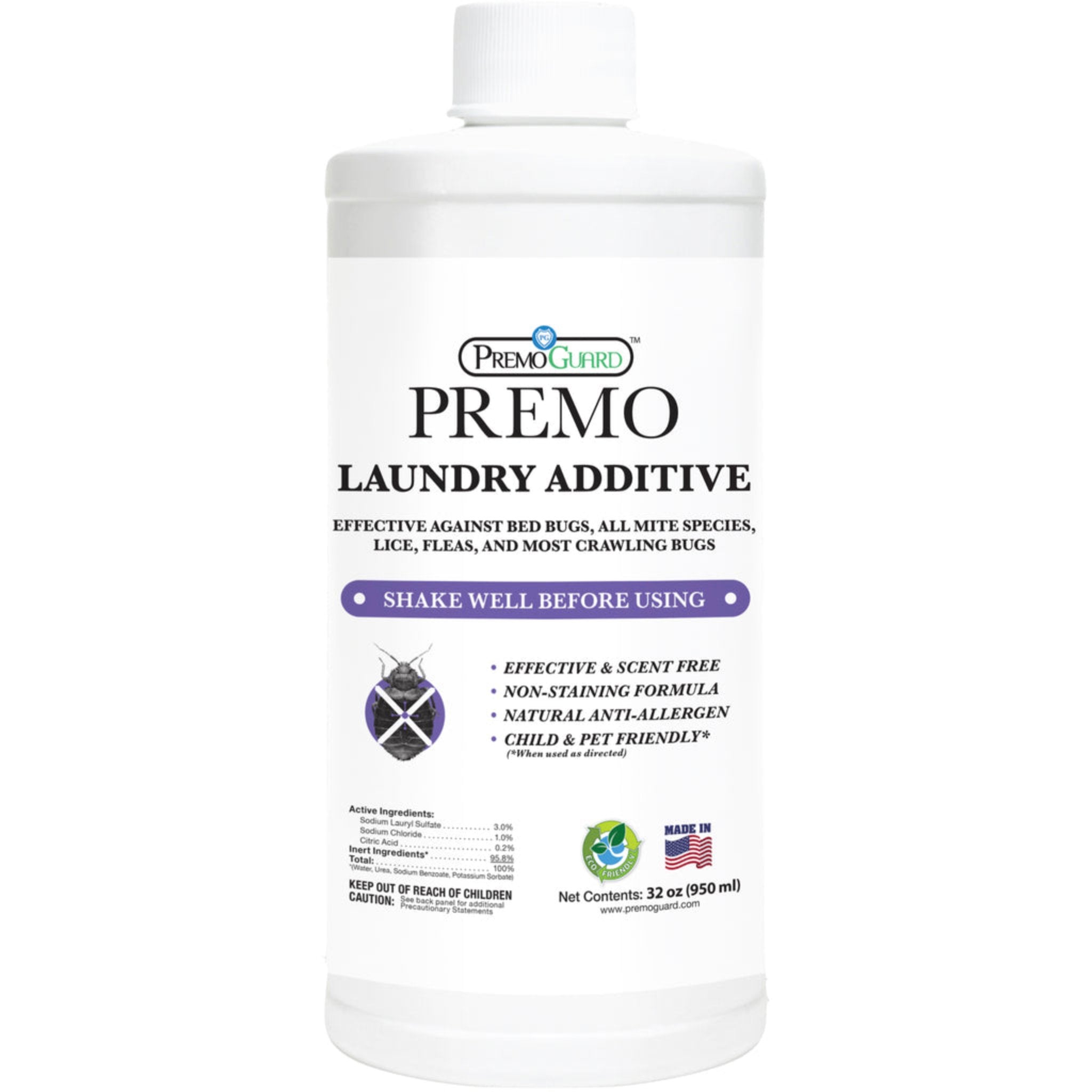 Premo Guard Bed Bug & Mite Laundry Additive - Thumbnail 3