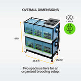Chick Brooder - 2 Layer H: 15"