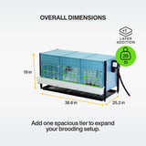 Chick Brooder - H:15" Layer Addition