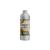 Coop Odor Eliminator 16 oz concentrated refill bottle – non-toxic bio-enzyme formula for poultry coop freshness.