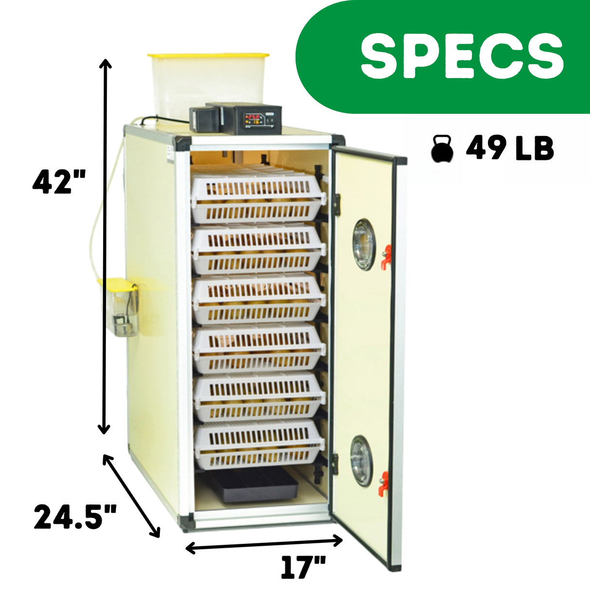 CT180 H - Egg Incubator - Hatcher Only