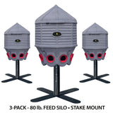 Silo Feeder (80 lb) - 3 Pack