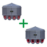 Silo Bundle (Wall Mount) - 1 Feeder & 1 Waterer