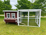 Wooden 16 Ft. Chicken Run