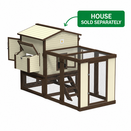 Flock Right Chicken Coop - Stand & Run Only