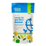 Hatching Time Strong Animals. Coop to garden compost accelerator bag can be seen in image.
